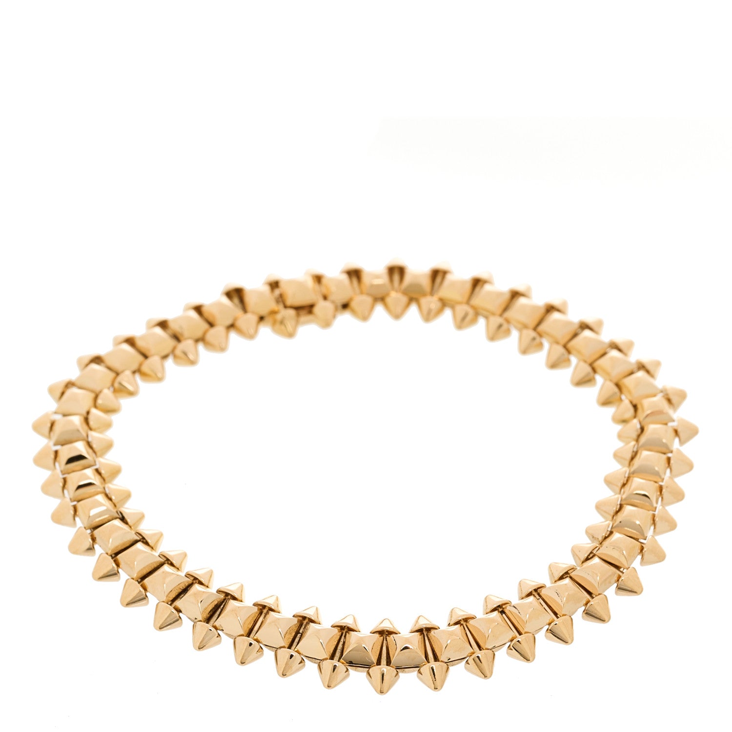 Cartier 18K Pink Gold MM Clash De Cartier Flexible Bracelet 14 1 of 4
