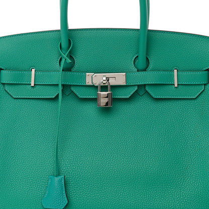 Hermes Togo Birkin 35 Vert Verone 8 of 19