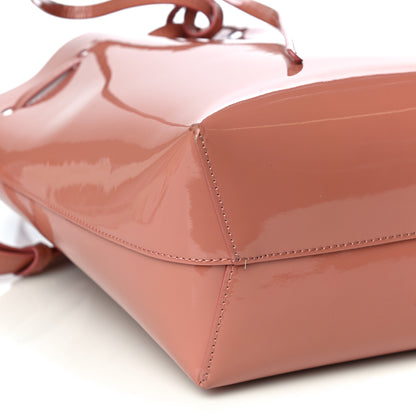 Mansur Gavriel Patent Calfskin Mini Bucket Blush 8 of 9