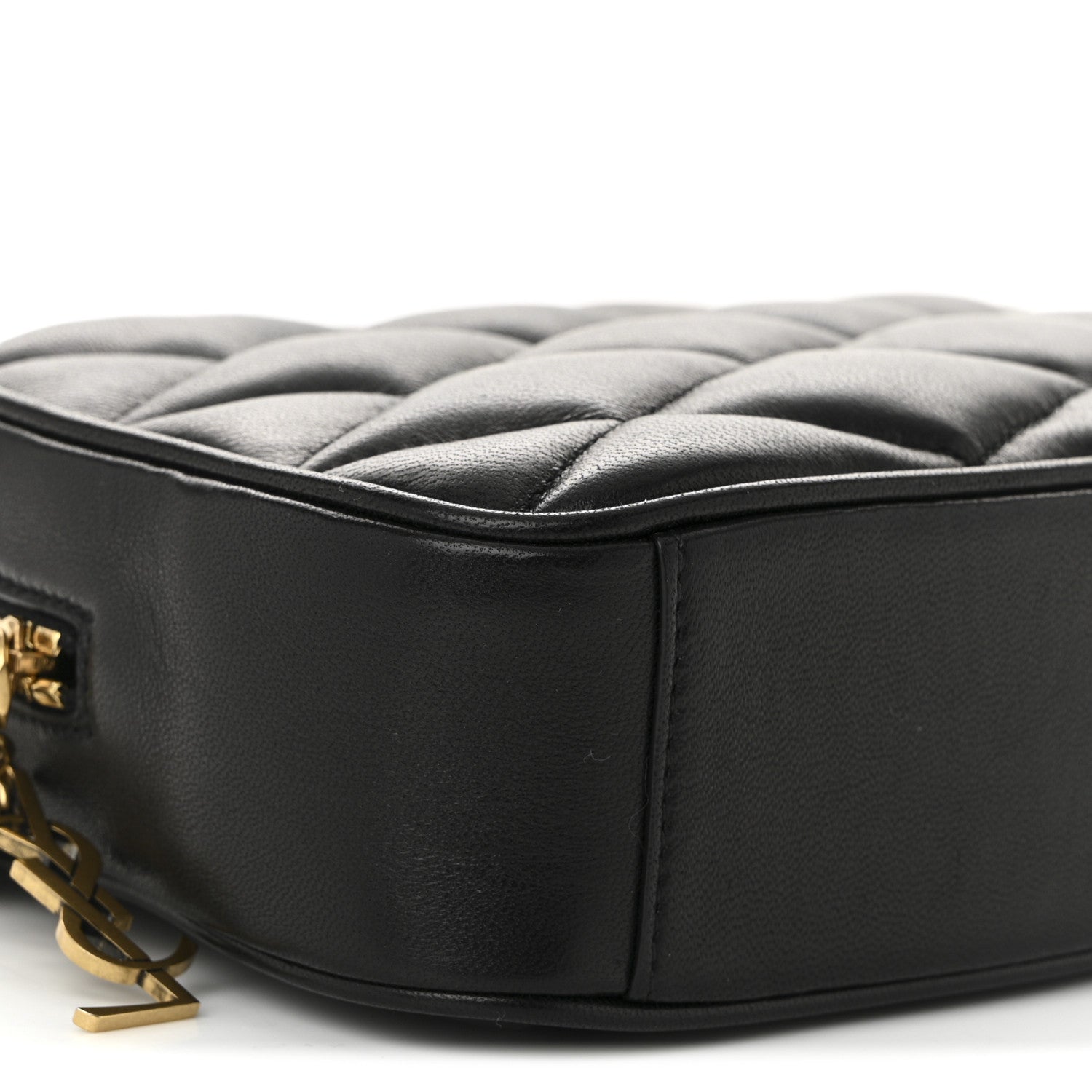 Saint Laurent Lambskin Quilted Mini Camera Bag Black 9 of 11