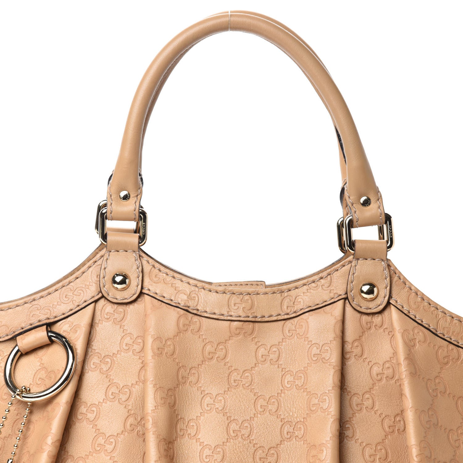 Gucci Guccissima Medium Sukey Tote Beige 11 of 11