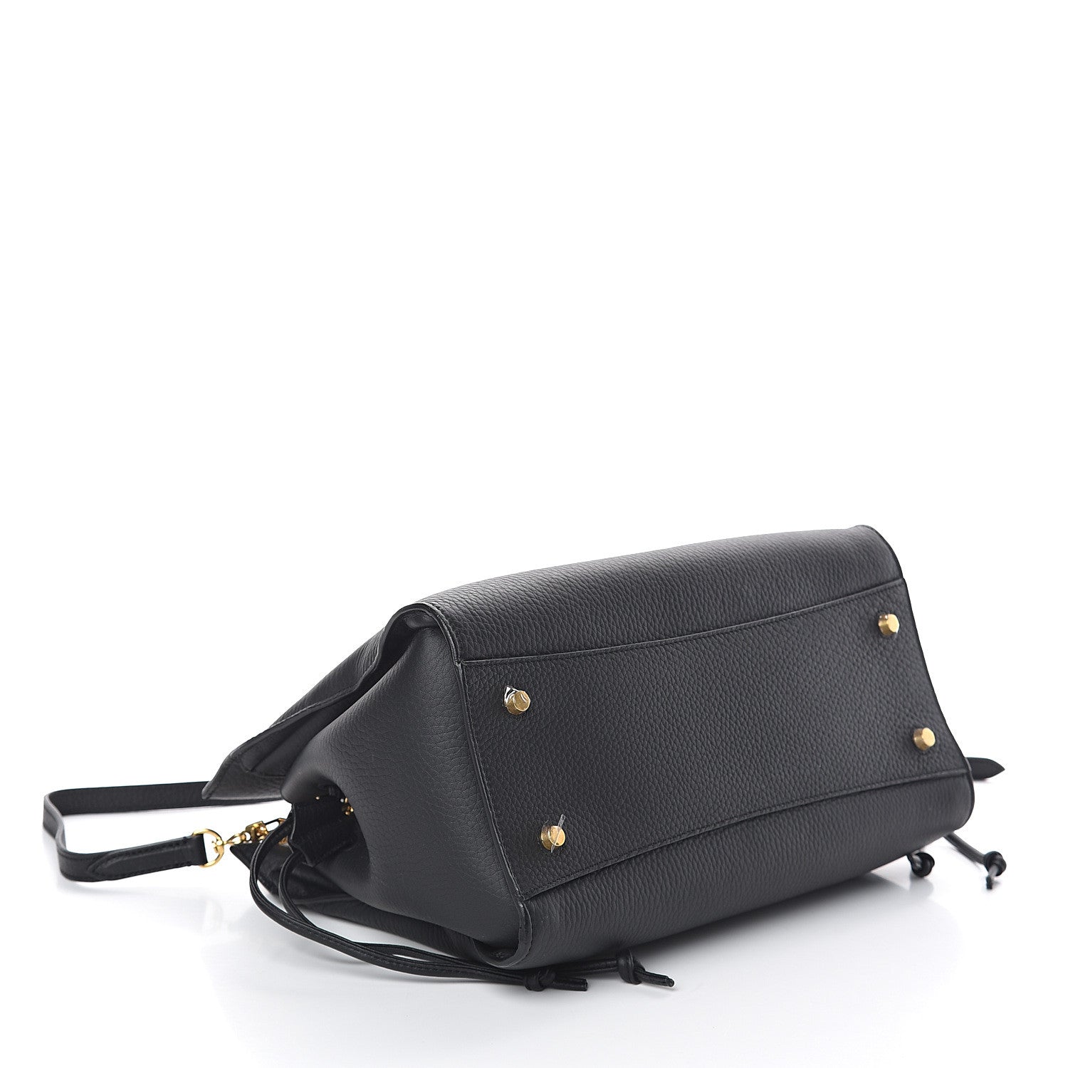 Mulberry Heavy Grain Iris Tote Midnight Black 3 of 8
