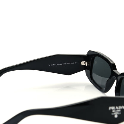 Prada Acetate Symbole Sunglasses SPR 17W Black 6 of 8