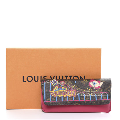 Louis Vuitton Monogram 2020 Christmas Animation Roller Coaster Woody Glasses Case Pivoine 8 of 9
