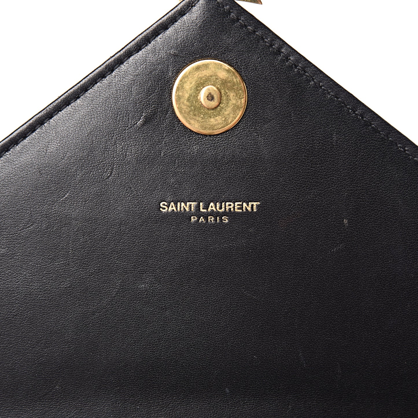 Lambskin Matelasse Chevron Medium Monogram Satchel Black