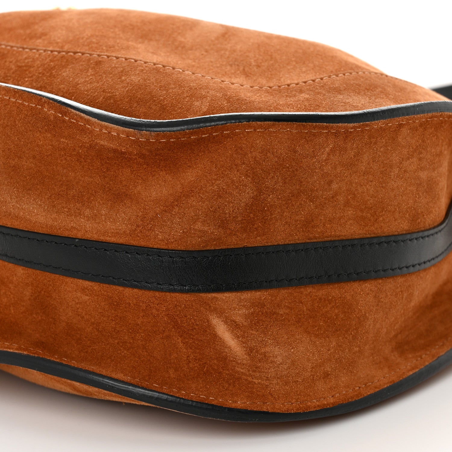 Chloe Suede Small Hayley Hobo Caramel 10 of 13