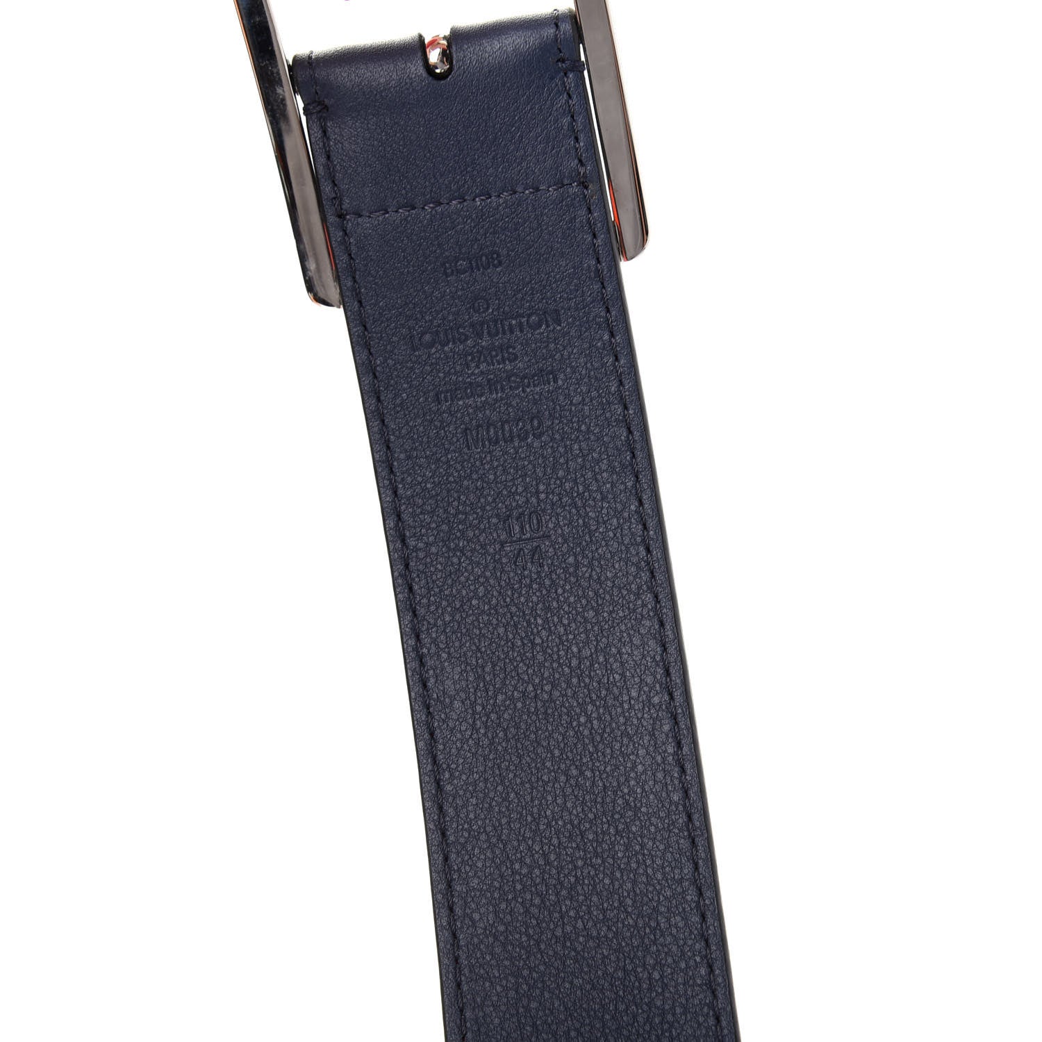 Louis Vuitton Damier Graphite 40mm Reverso Belt 110 44 5 of 6