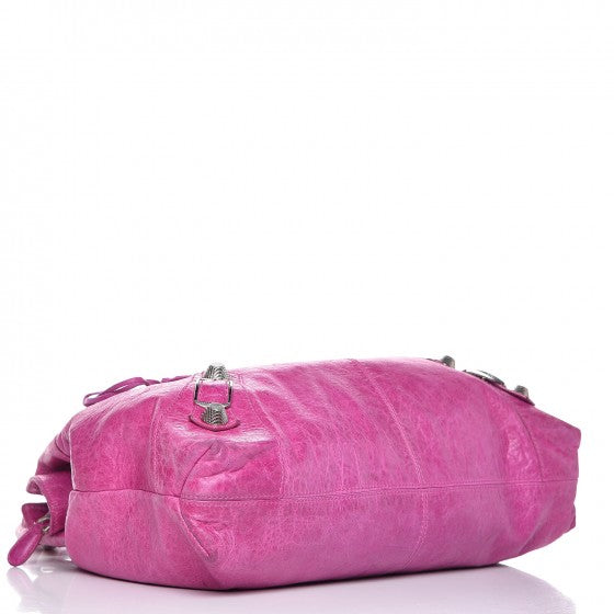 Agneau Giant 21 Silver Hardware Brief Magenta