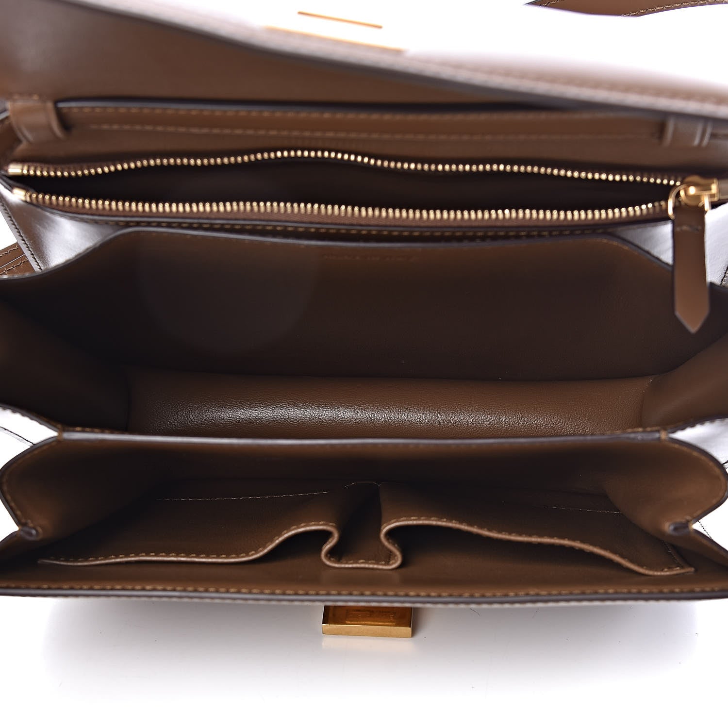 Celine Box Calfskin Medium Classic Box Flap Bag Camel 5 of 9