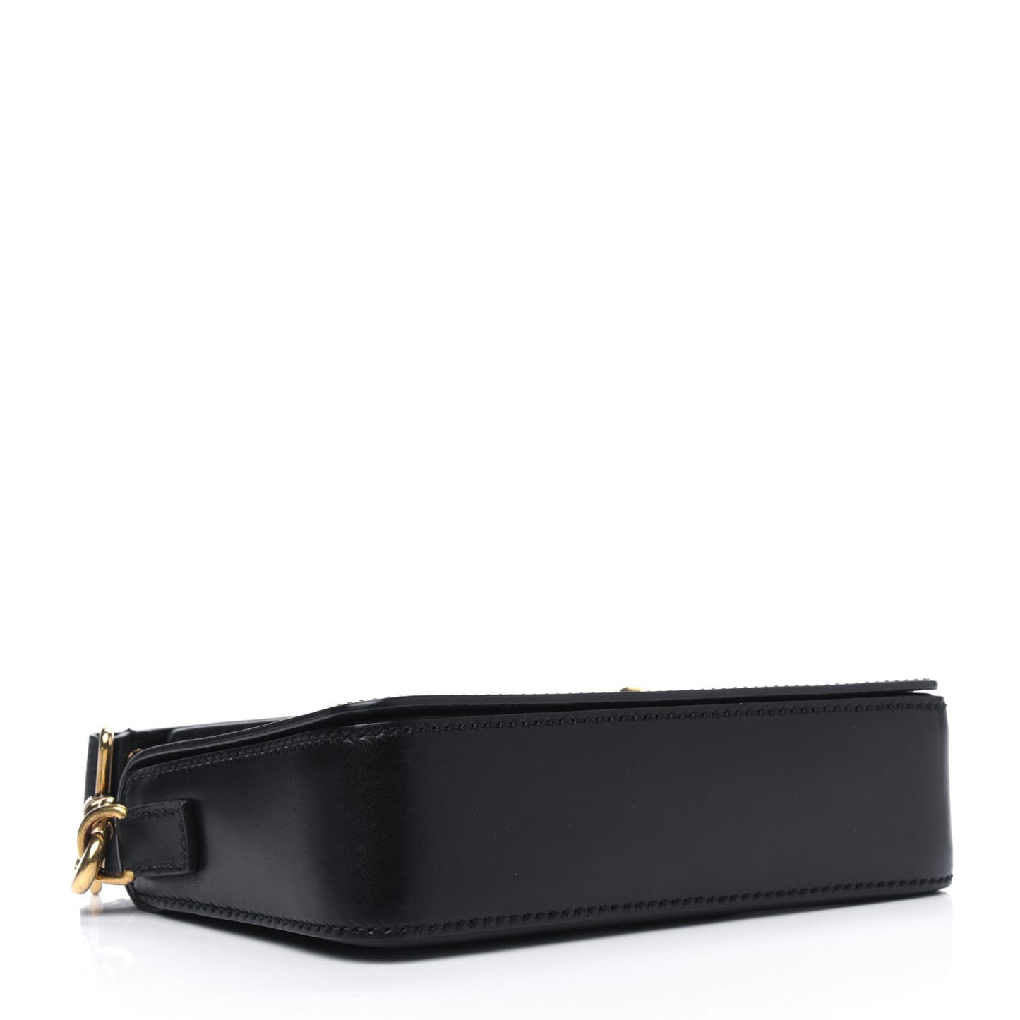 Calfskin J'Adior Flap Bag Black