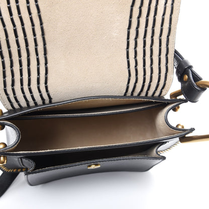 Chloe Calfskin Braided Small Hudson Shoulder Bag Black 5 of 7