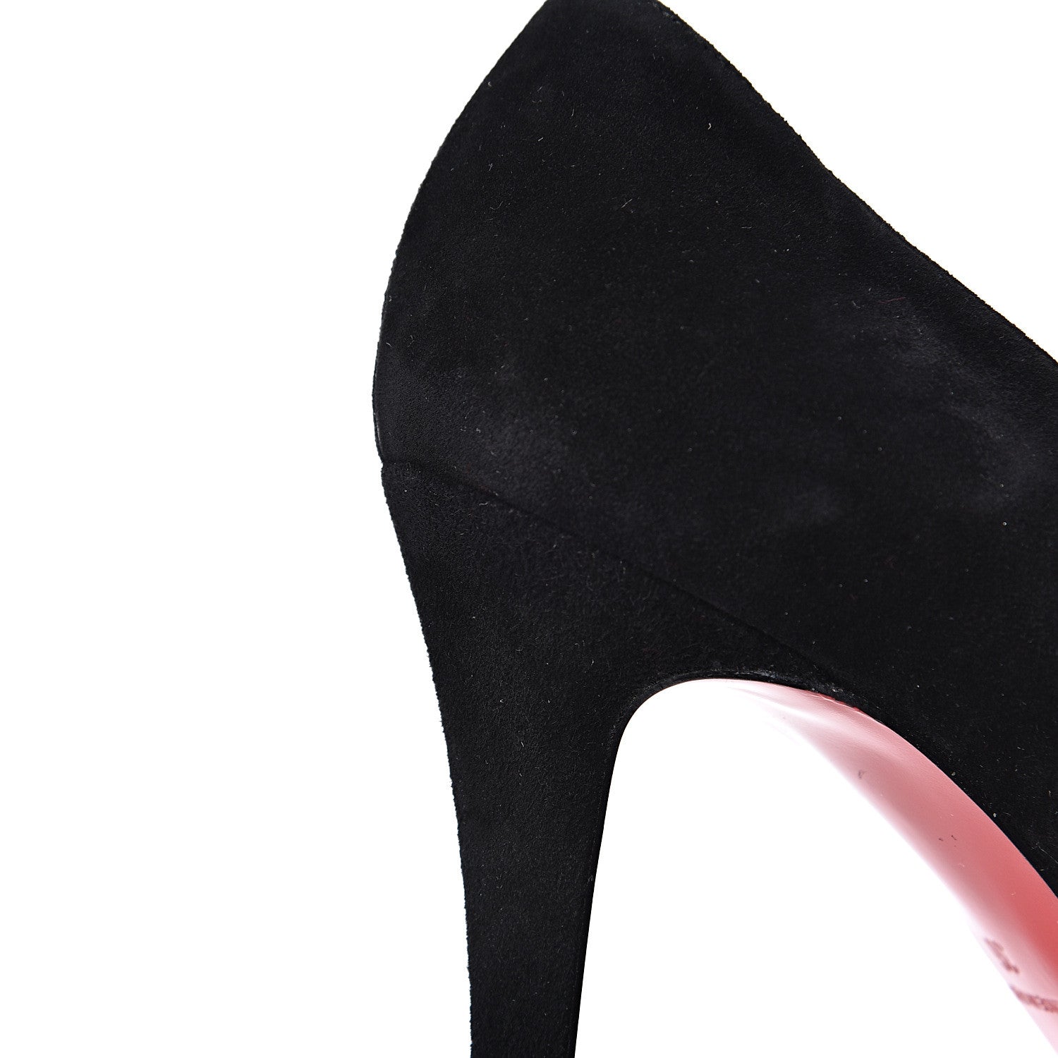 Christian Louboutin Veau Velours Ron Ron 85 Pumps 36 Black 9 of 11