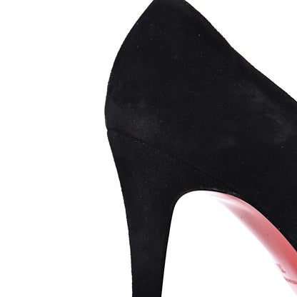 Christian Louboutin Veau Velours Ron Ron 85 Pumps 36 Black 9 of 11