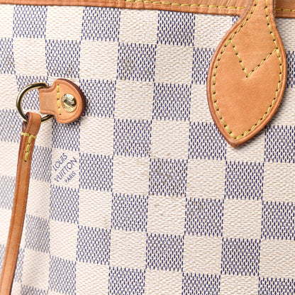 Louis Vuitton Damier Azur Neverfull MM 11 of 17