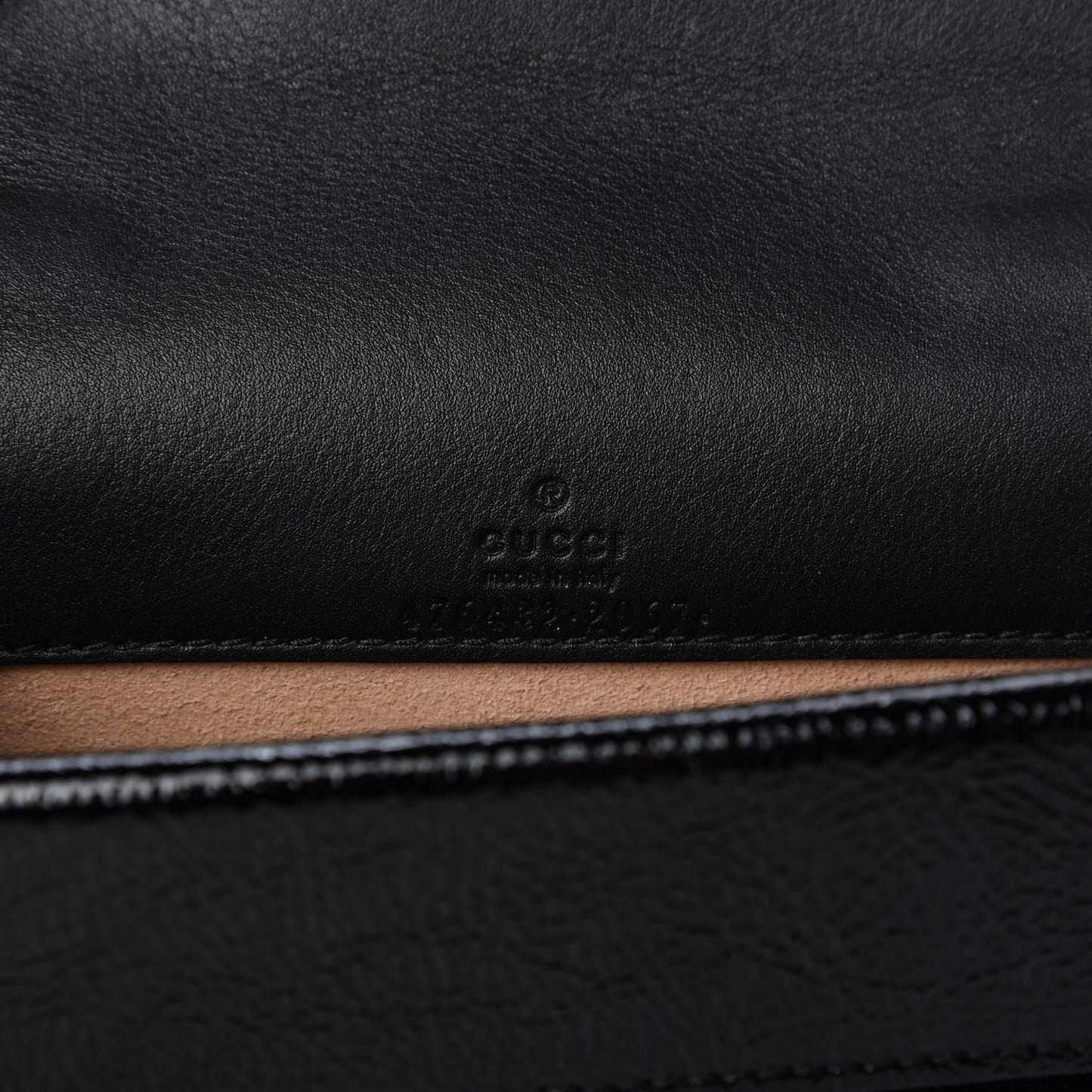 Velvet GG Monogram Super Mini Dionysus Shoulder Bag Black
