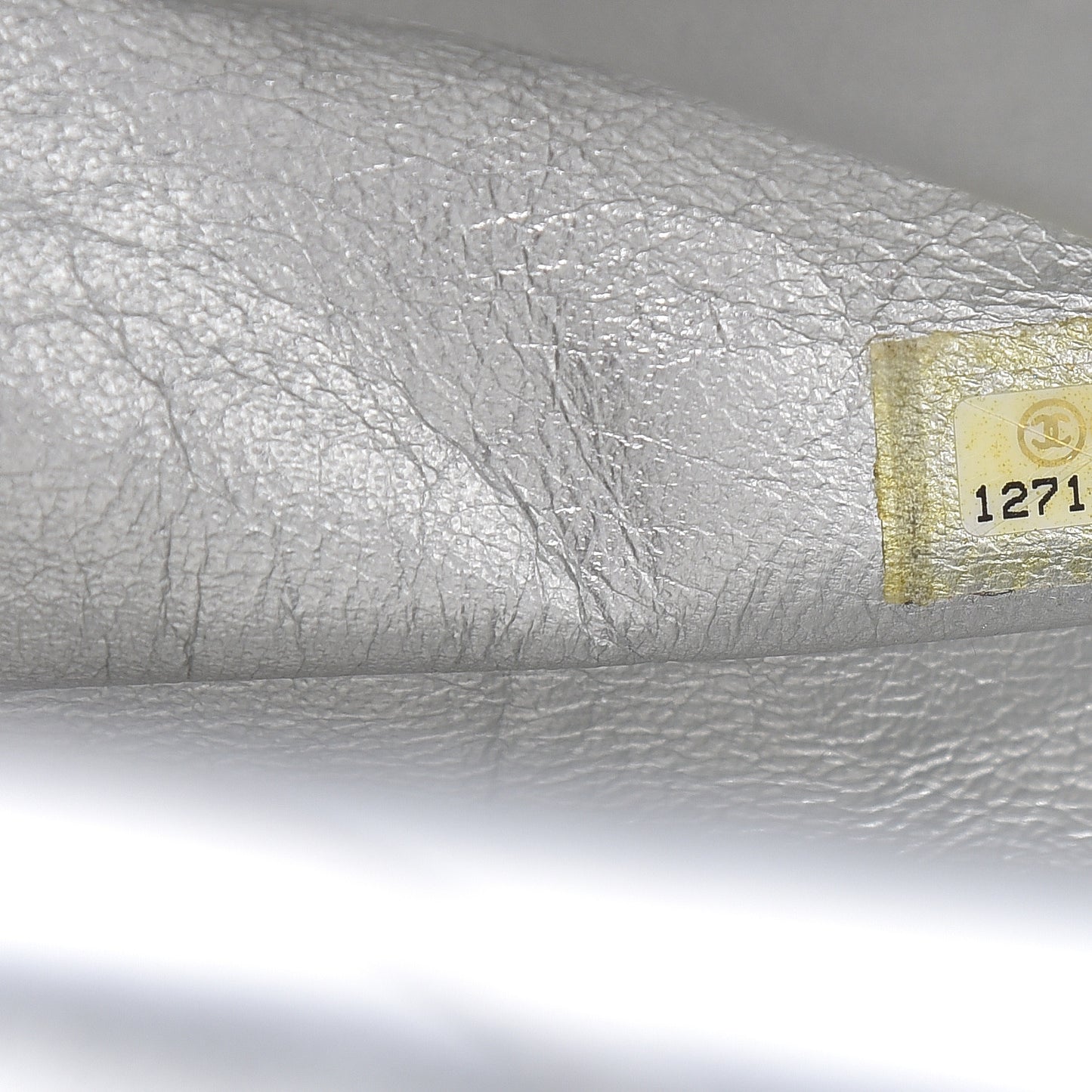 Metallic Lambskin Quilted 2.55 Reissue 227 Flap Silver