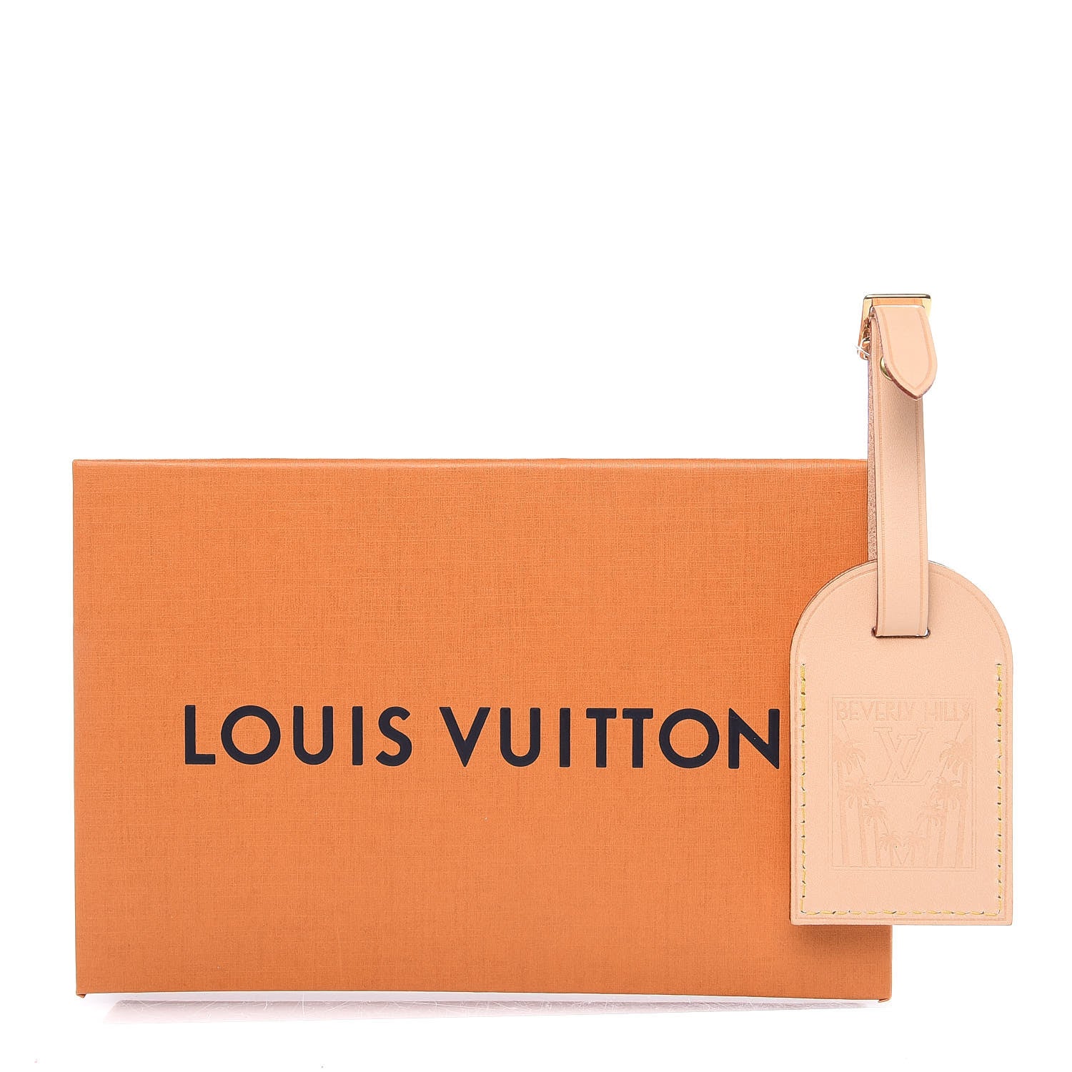 Louis Vuitton Vachetta Beverly Hills Luggage Tag 4 of 7