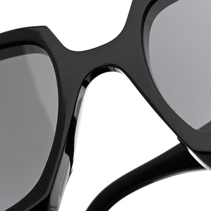 Christian Dior Acetate Diorsignature S1U Square Sunglasses Black 8 of 9