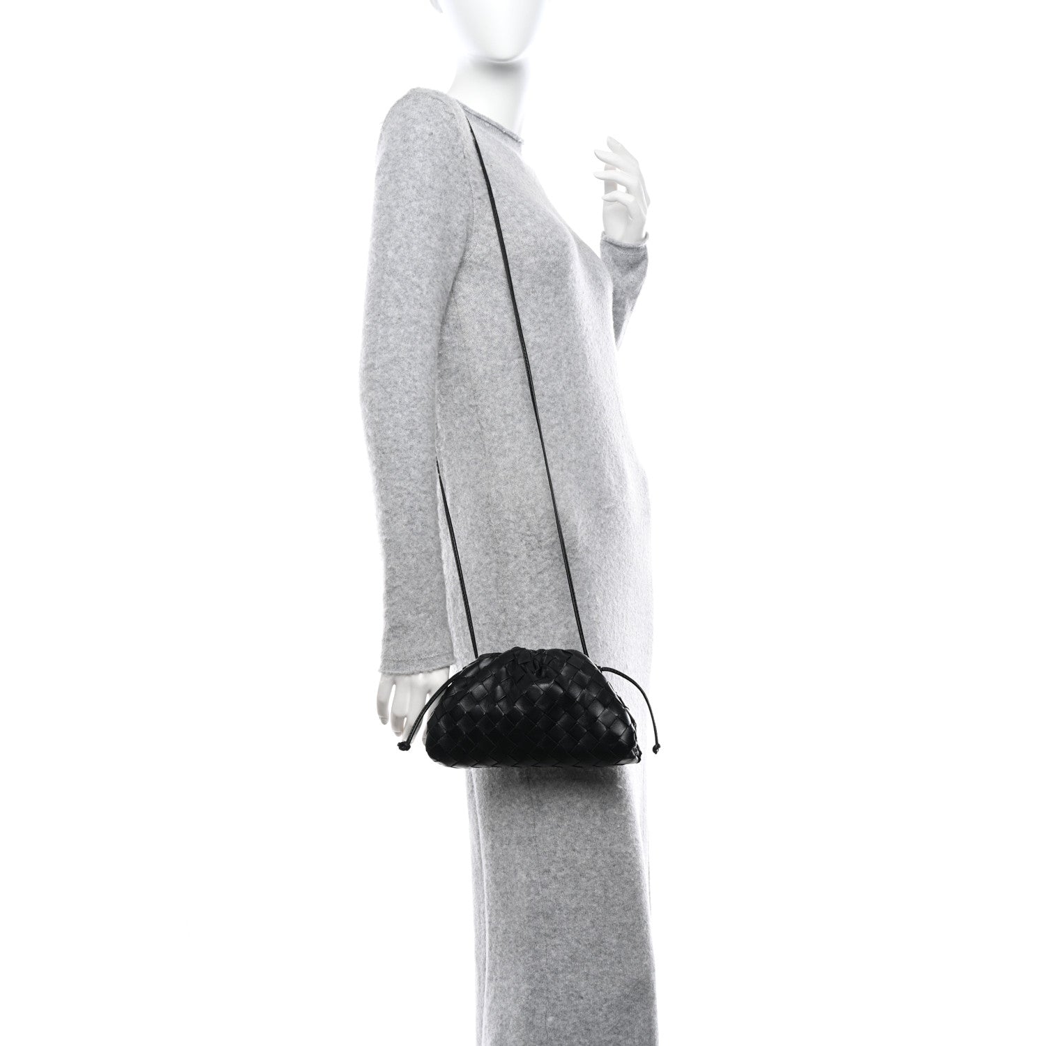 Bottega Veneta Nappa Intrecciato The Mini Pouch Black 2 of 11