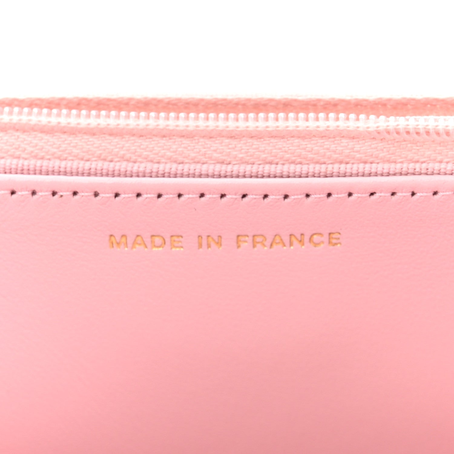Chanel Caviar Quilted Wallet on Chain WOC Light Pink 7 of 10