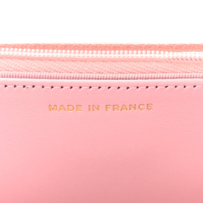 Chanel Caviar Quilted Wallet on Chain WOC Light Pink 7 of 10