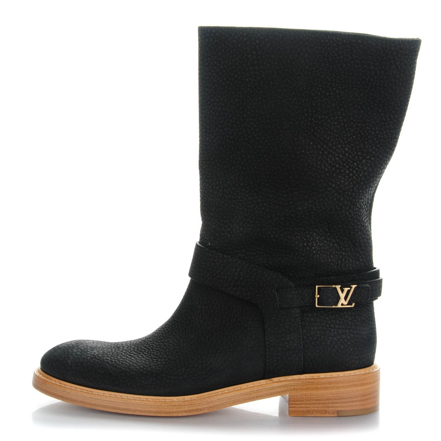 Nubuck Adventure Half Boots 39.5 Black
