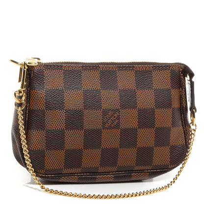 Louis Vuitton Damier Ebene Mini Pochette Accessories 3 of 8