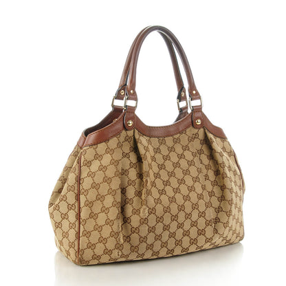 Gucci Monogram Medium Sukey Tote Brown 3 of 14