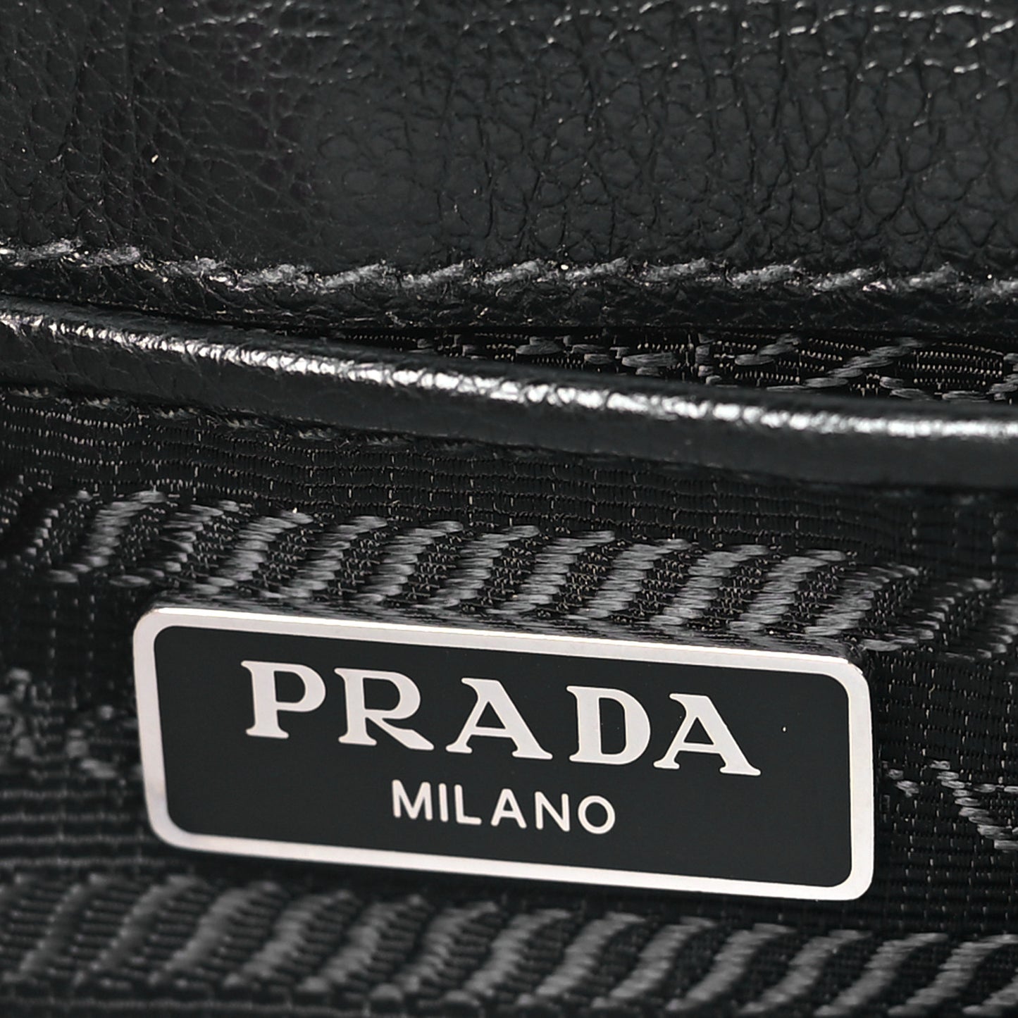 Soft Calfskin Chain Shoulder Bag Black