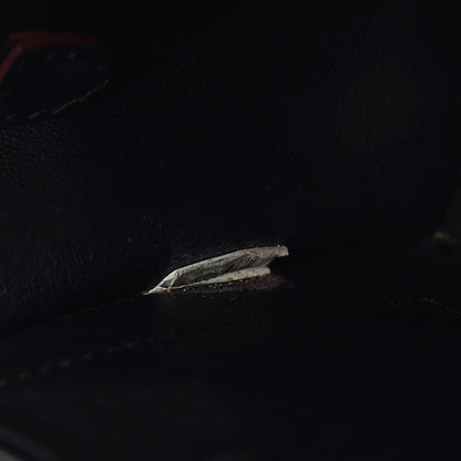 Celine Smooth Calfskin Nano Luggage Black Red 9 of 13
