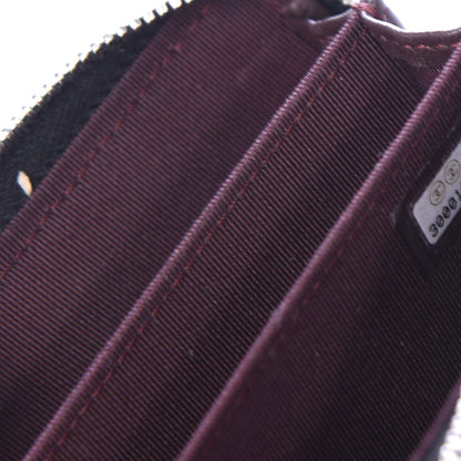 Chanel Lambskin Quilted Zip Coin Purse Black 7 of 8