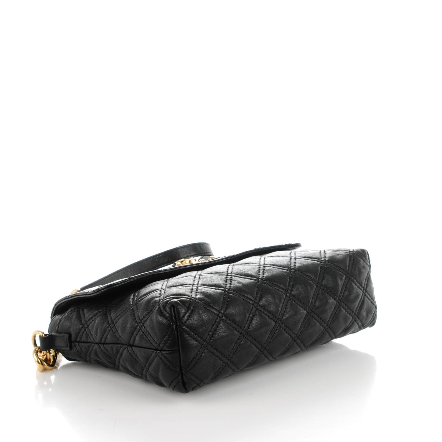 Marc Jacobs Lambskin Quilted The Large Single Flap Black 4 of 7