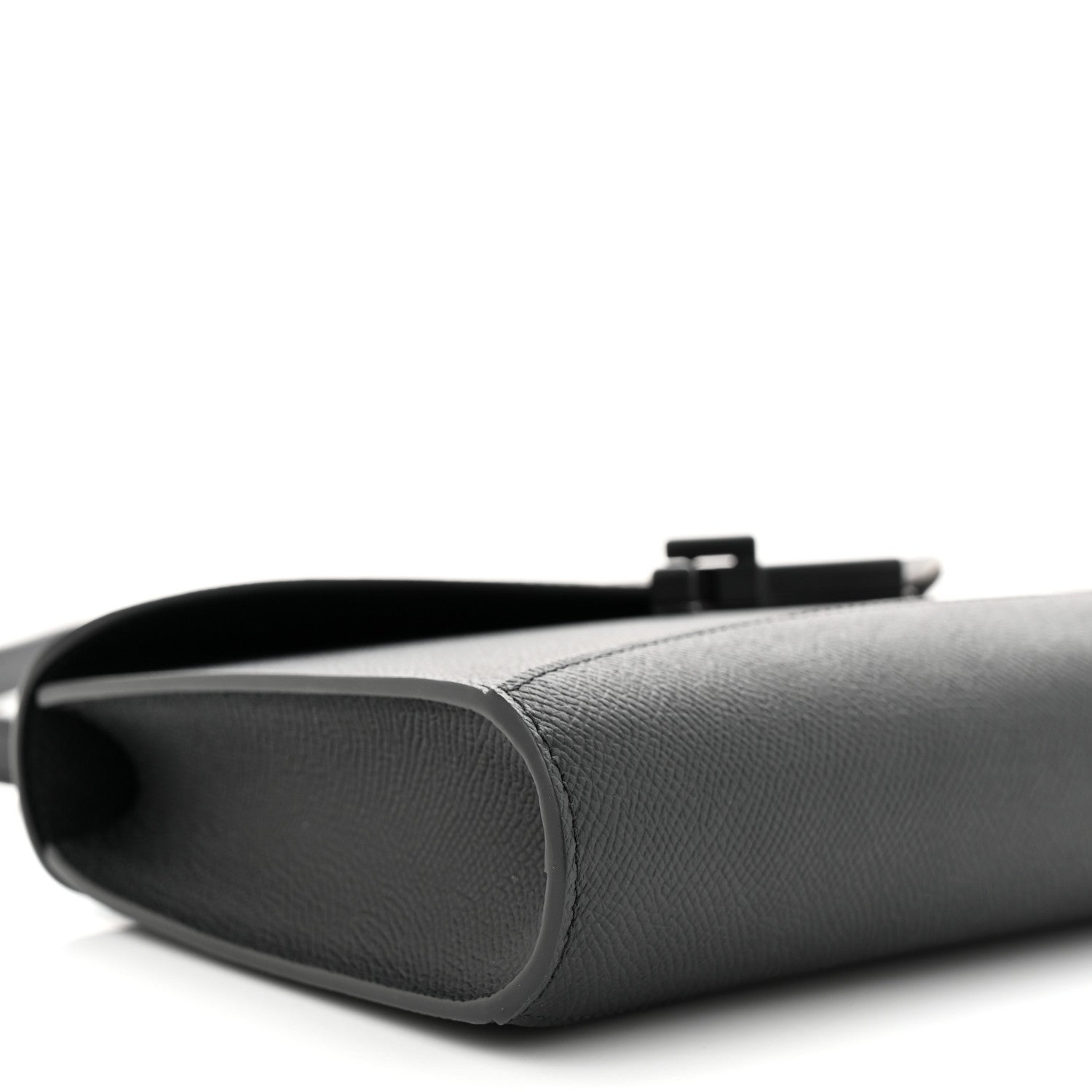 Moynat Carat Calfskin Gabrielle Clutch Ultra Black 8 of 9