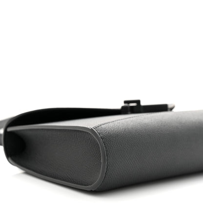 Moynat Carat Calfskin Gabrielle Clutch Ultra Black 8 of 9