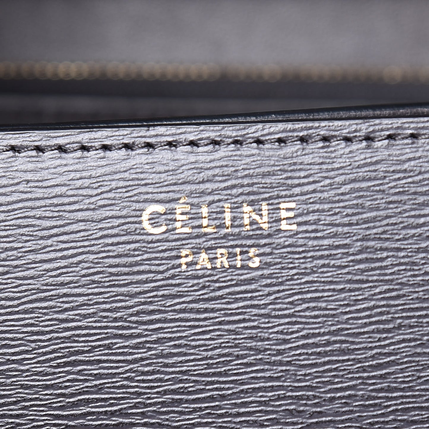 Liege Calfskin Medium Classic Box Flap Bag Grey