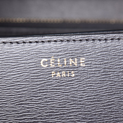 Celine Liege Calfskin Medium Classic Box Flap Bag Grey 8 of 10
