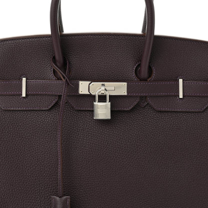 Hermes Togo Birkin 35 Raisin 7 of 10