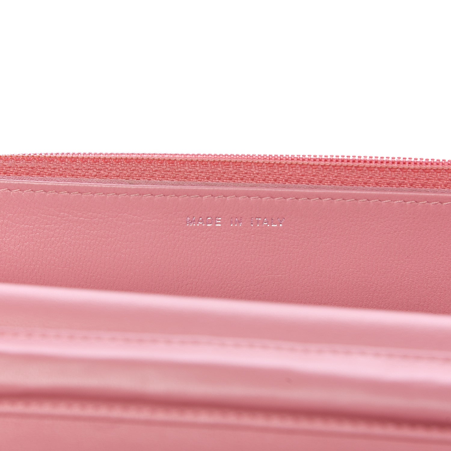 Chanel Lambskin Camellia Embossed Wallet On Chain WOC Pink 7 of 15