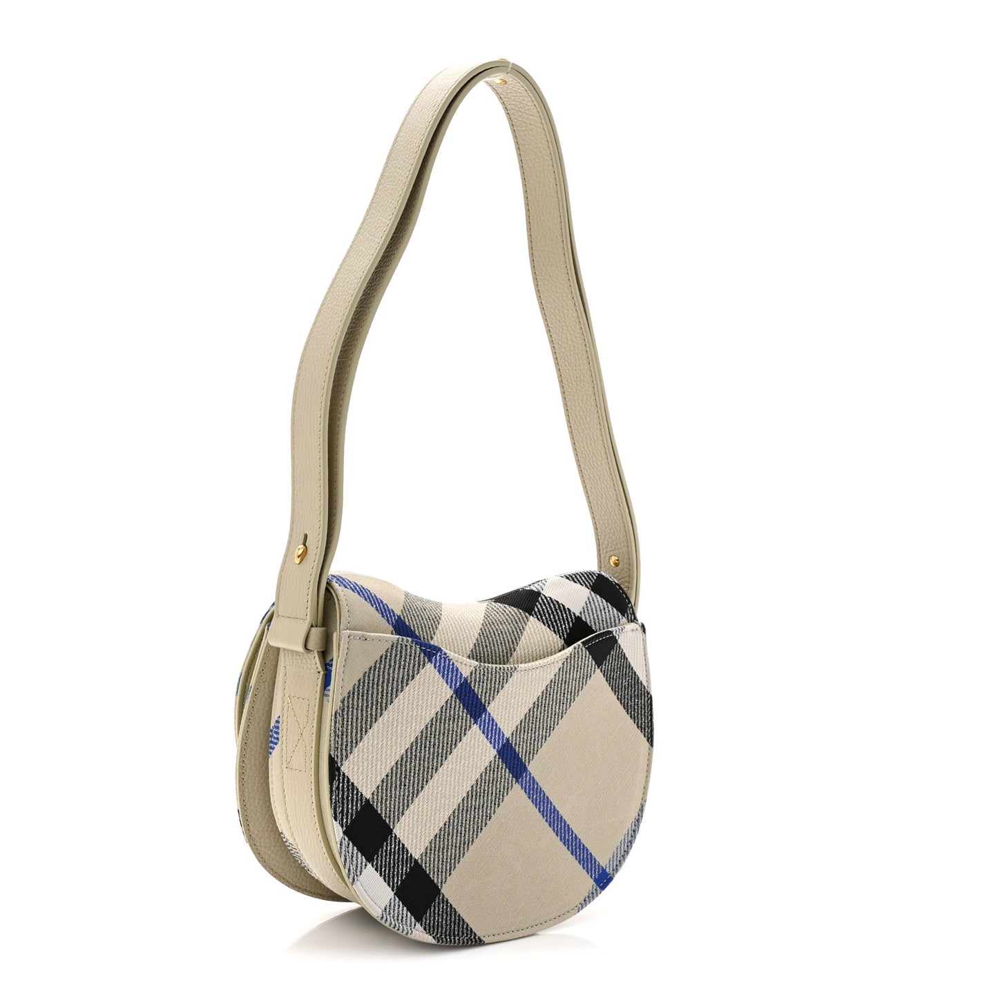 Jacquard Check Small Rocking Horse Crossbody Lichen