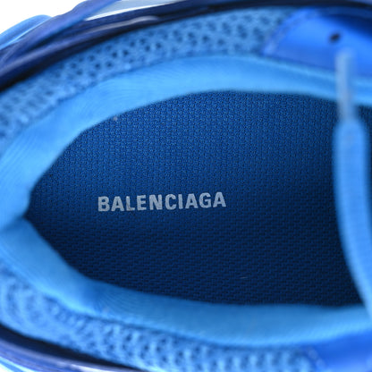 Balenciaga Mesh Nylon Uni-Matte Mens Track Sneakers 42 Screen Blue 7 of 9