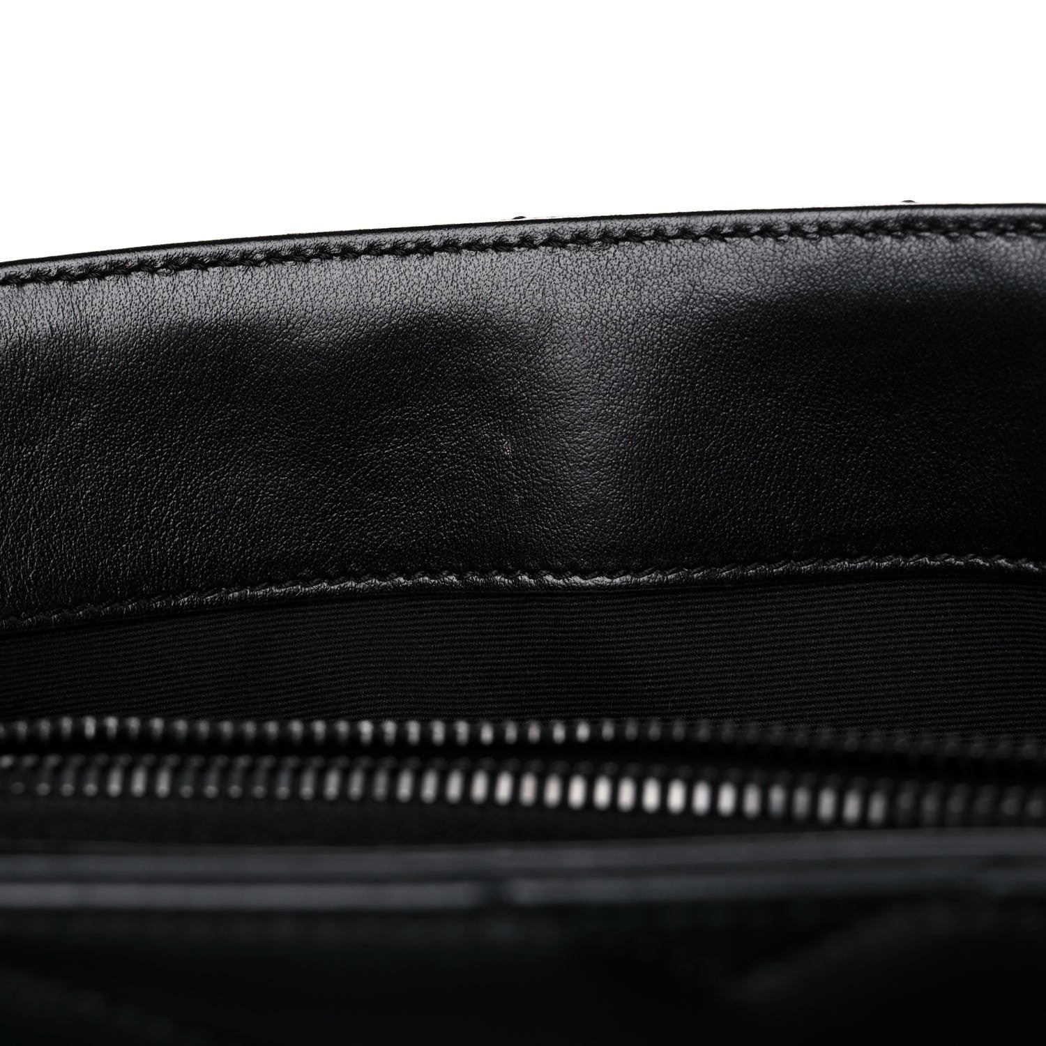 Saint Laurent Calfskin Y Quilted Monogram Medium Loulou Chain Satchel Black 12 of 12