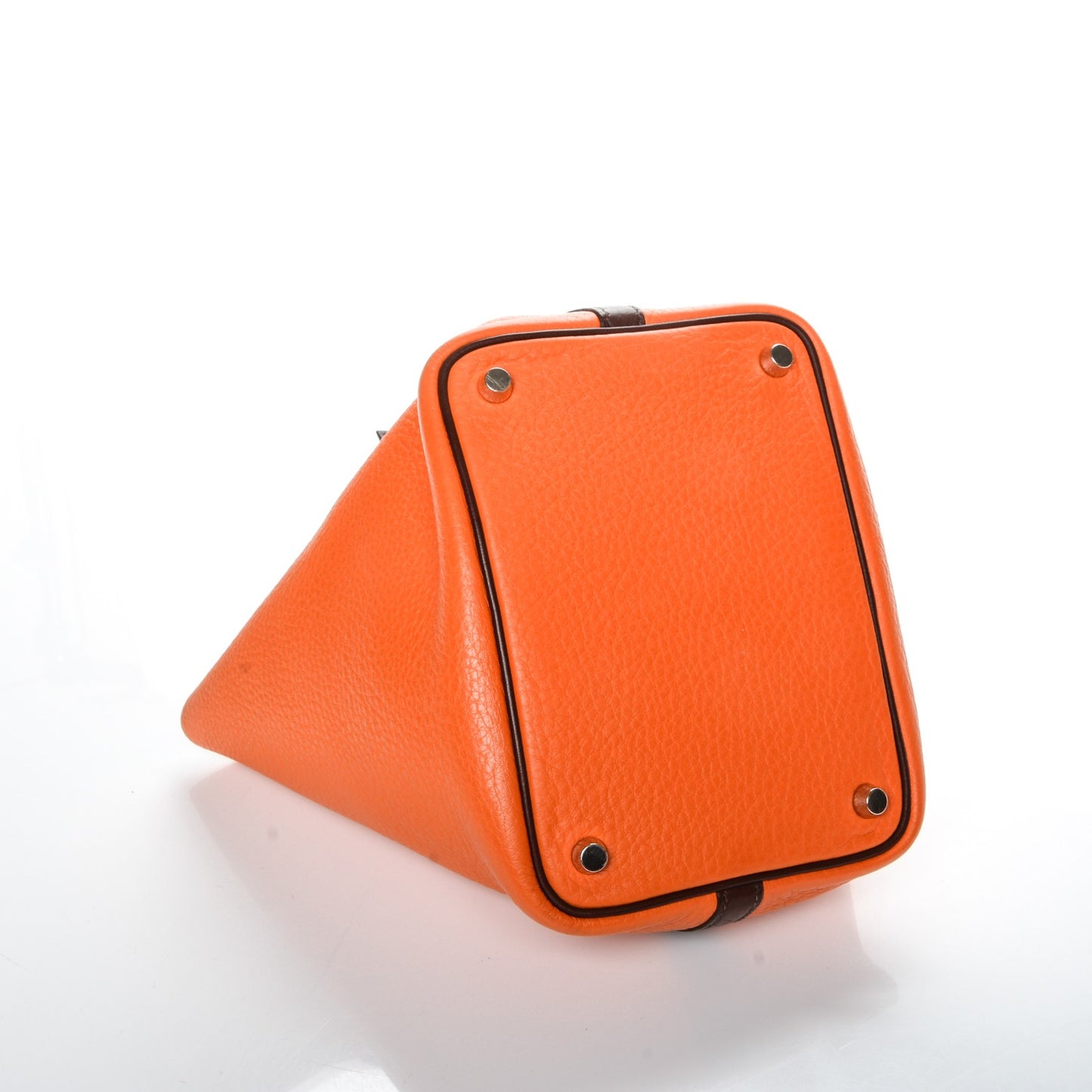 Taurillon Clemence Picotin 18 PM Orange H Havane