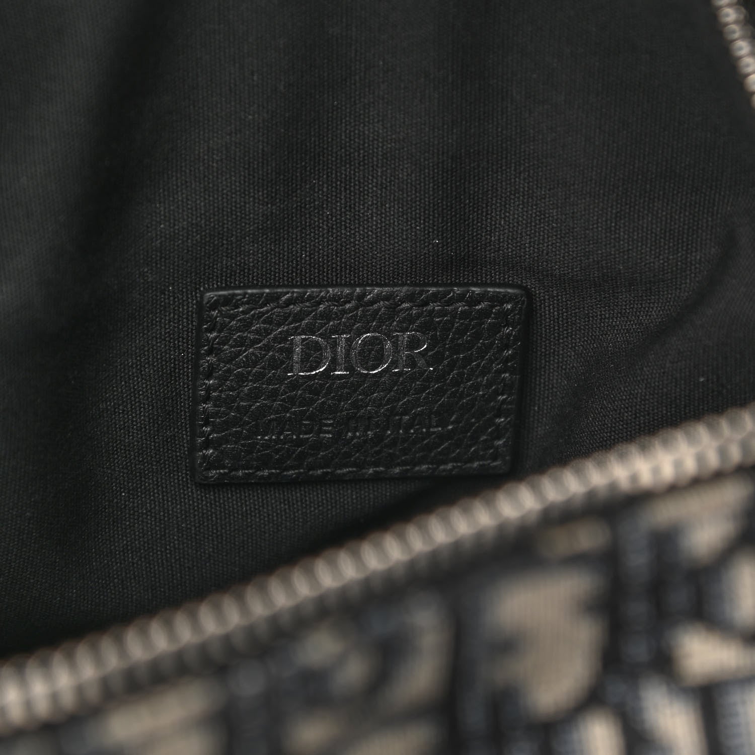 Christian Dior Oblique Mens Saddle Bag 6 of 14