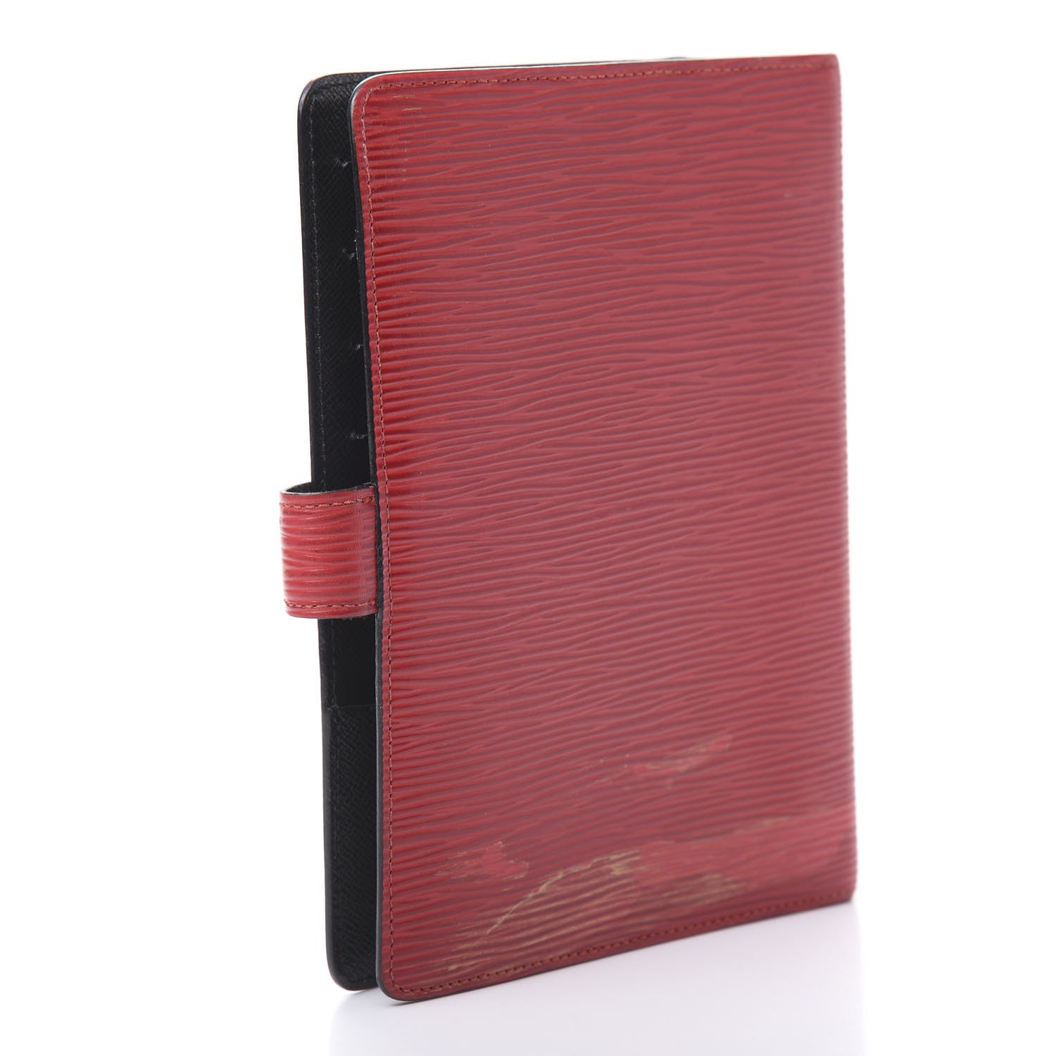 Louis Vuitton Epi Medium Ring Agenda Cover Rouge 3 of 10
