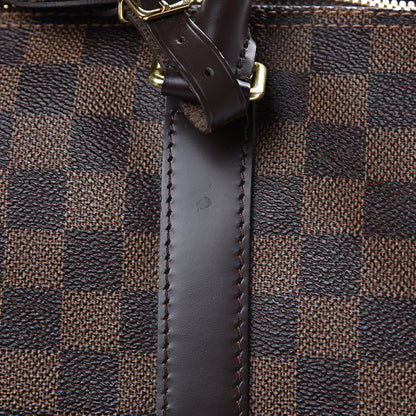 Louis Vuitton Damier Ebene Keepall Bandouliere 55 14 of 22