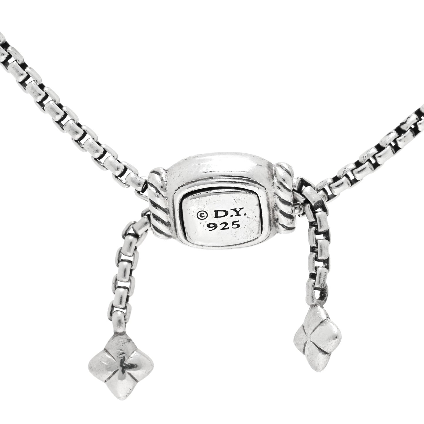 Sterling Silver Black Diamond 9mm Chatelaine Petite Pave Bracelet