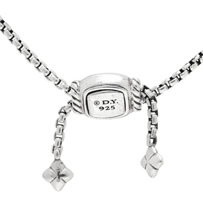 David Yurman Sterling Silver Black Diamond 9mm Chatelaine Petite Pave Bracelet 3 of 3