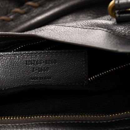 Balenciaga Pearlescent Goatskin Classic Gold Hardware City Bronze 8 of 11