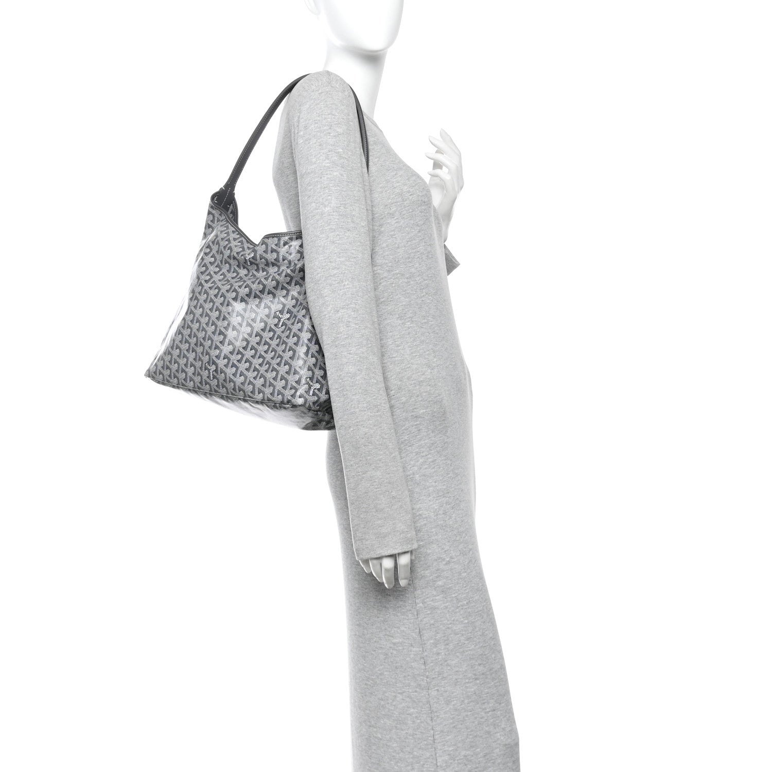 Goyard Goyardine Boheme Hobo Grey 2 of 11