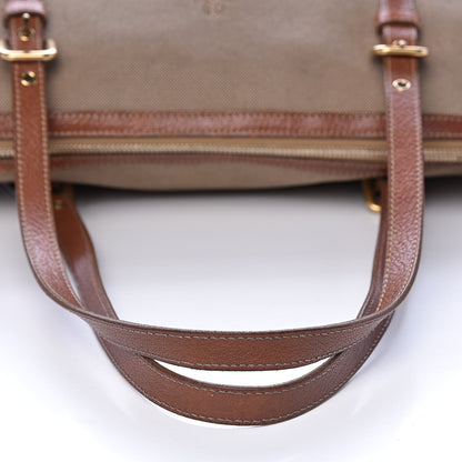 Prada Jacquard Logo Tote Corda Brandy 7 of 18